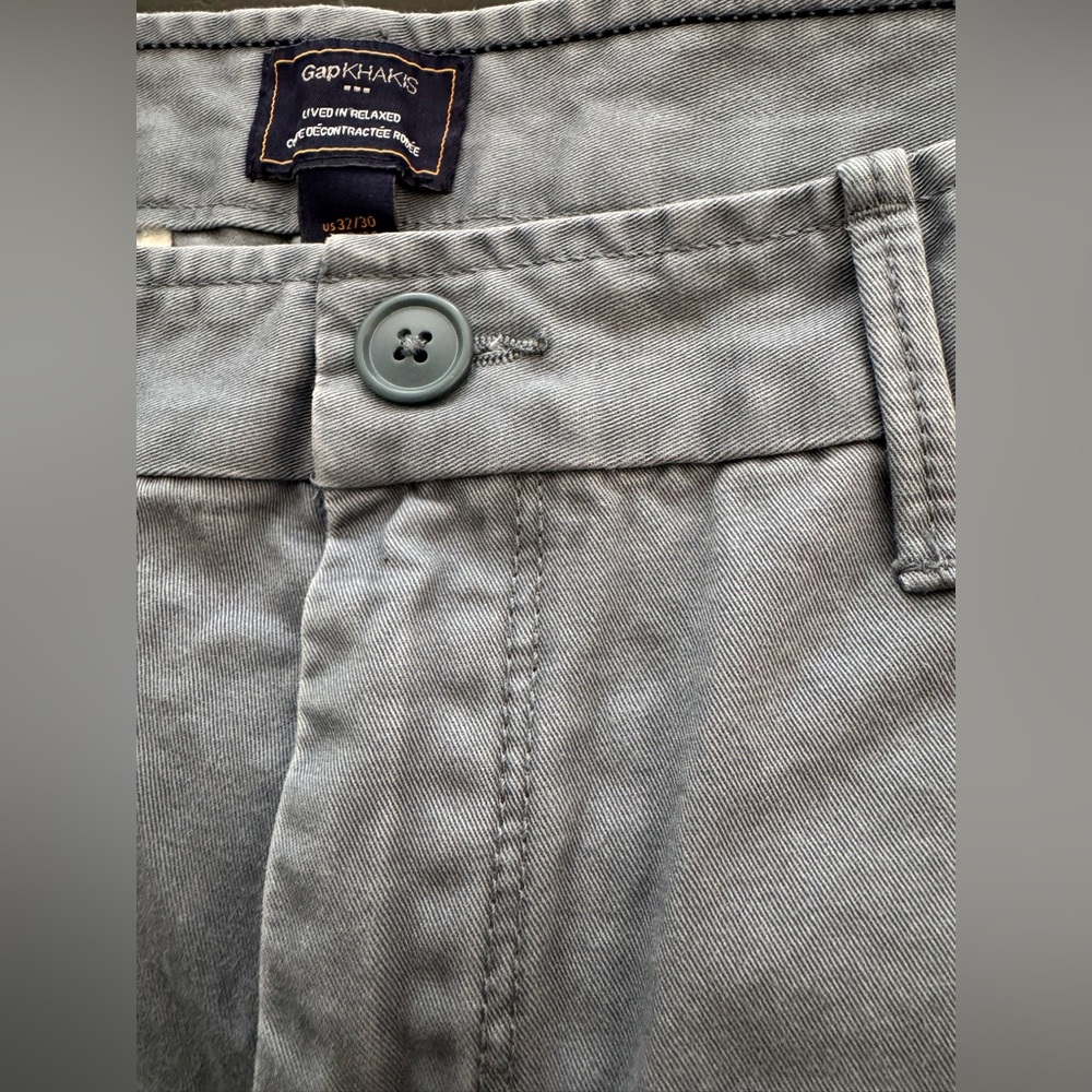 Gap Lived-in Relaxed Khakis